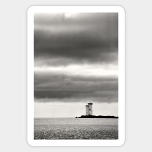 Carraig Fhada Lighthouse - Islay, Scotland Sticker